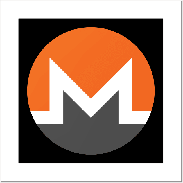 Monero crypto Coin Crypto coin Crypto coin Crytopcurrency Wall Art by JayD World